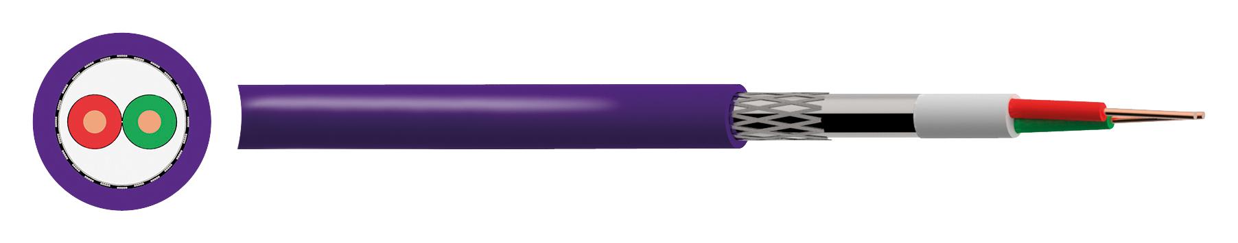 PP001544 PROFIBUS DP L2/FIP 1X2X0.64 PVC VT 100M MULTICOMP PRO