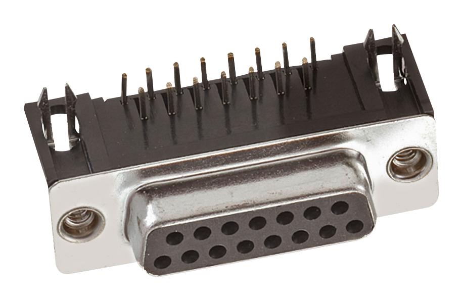 618009211821 D-SUB CONN, R/A, RCPT, 9POS, TH WURTH ELEKTRONIK