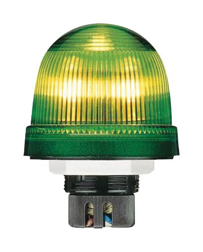 KSB-203G FLASHING LIGHT W/XENON TUBE, GREEN, 24V ABB