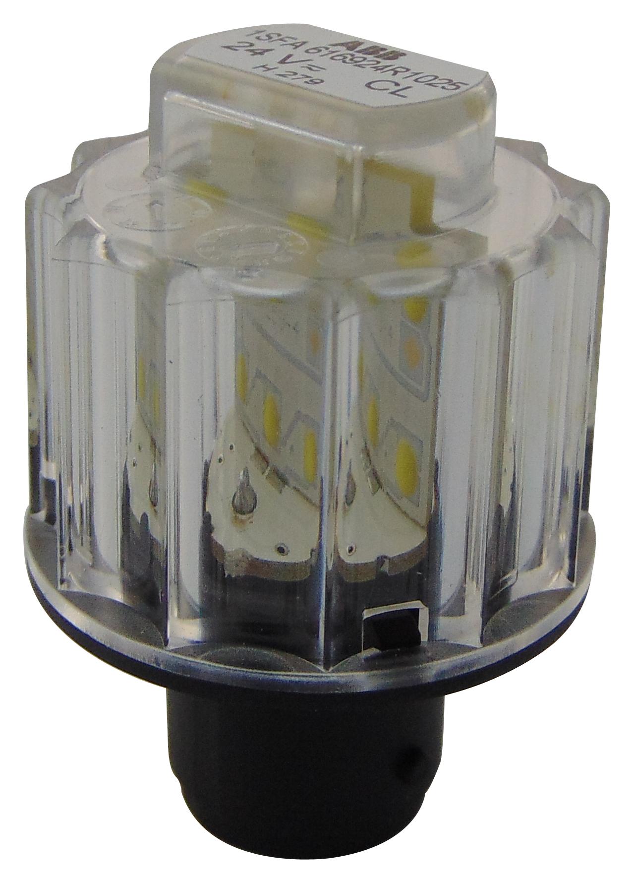 KA4-1025 LED BULB, WHITE, 24VAC/DC, SIGNAL TOWER ABB