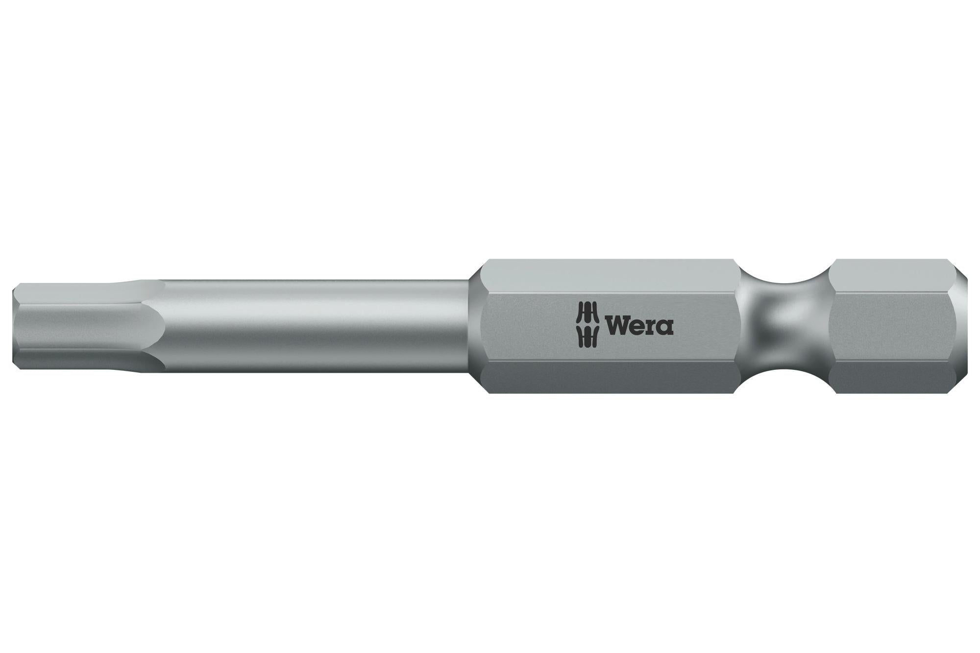 05059620001 HEX BIT, SIZE 6MM X 50MM WERA