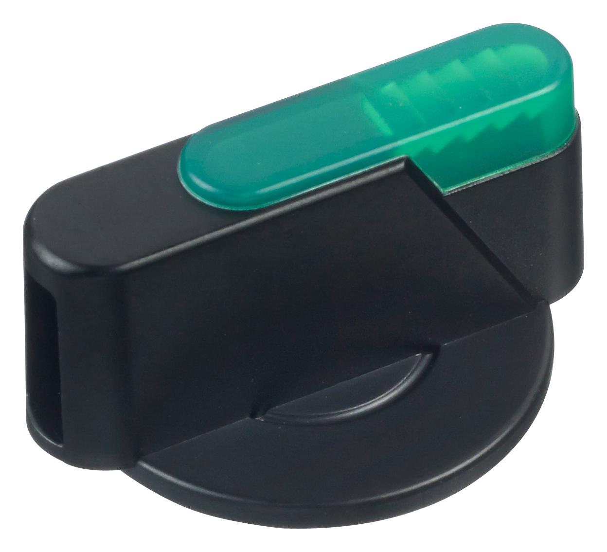 HW9Z-FDY-G KNOB, GREEN, ILLUMINATED SELECTOR SWITCH IDEC