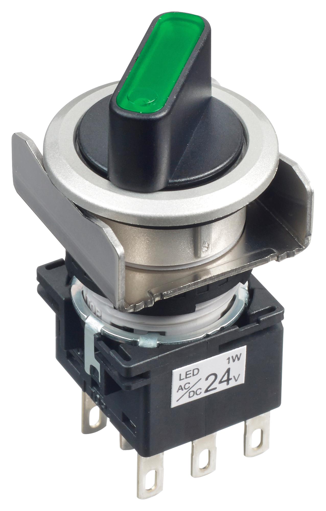 LB6MF-2T64G ROTARY SWITCH, 2 POS, 5A, 250VAC IDEC