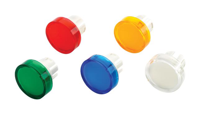 51-933.7 ROUND LENS, TRANSPARENT, PLASTIC EAO