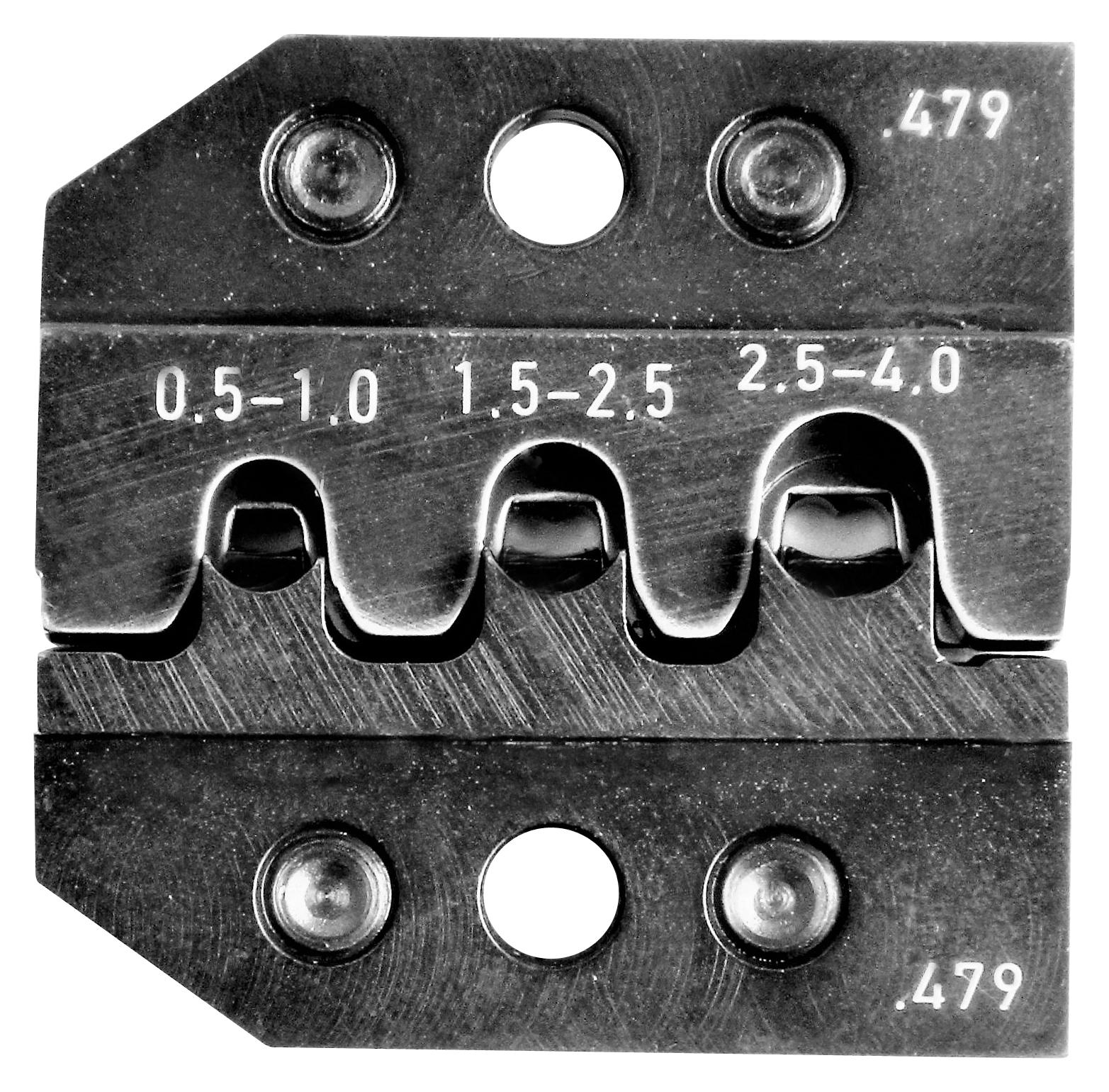 624 479 3 0 DIE SET, 0.5MM2-4MM2, CRIMP TOOL RENNSTEIG