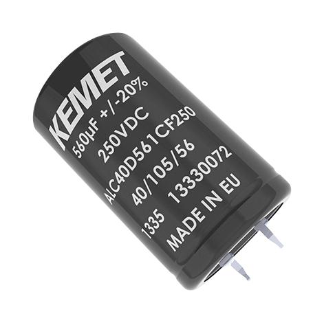 ALC40A682CF063 CAP, 6800µF, 63V, ALU ELEC, SNAP-IN KEMET