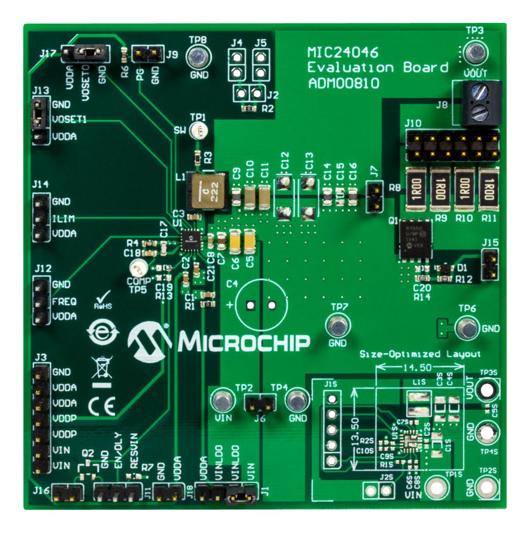 ADM00810 EVAL BOARD, SYNC STEP DOWN REGULATOR MICROCHIP