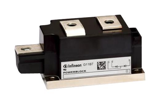 DD260N16KHPSA1 DIODE MODULE, DUAL, 1.6KV, 260A INFINEON