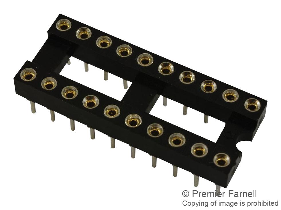 110-87-320-41-001101 DIP SOCKET, 20POS, 2.54MM, TH PRECI-DIP