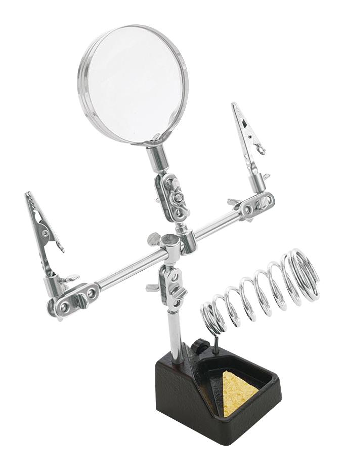 608-391E PCB HOLDER, W/ 2.5X MAGNIFIER LENS PROSKIT INDUSTRIES