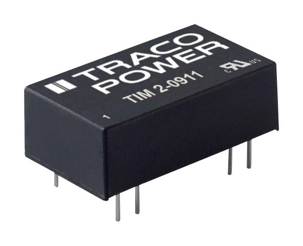 TIM 2-0912 DC-DC CONVERTER, MEDICAL, 12V, 0.167A TRACO POWER