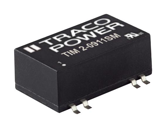 TIM 2-2411SM DC-DC CONVERTER, MEDICAL, 5V, 0.4A TRACO POWER