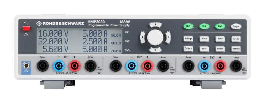 R&S HMP2030 BENCH POWER SUPPLY, PROG, 3CH, 5A, 32V ROHDE & SCHWARZ