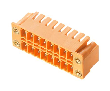 1040980000 TERMINAL BLOCK, HEADER, 8POS, TH WEIDMULLER