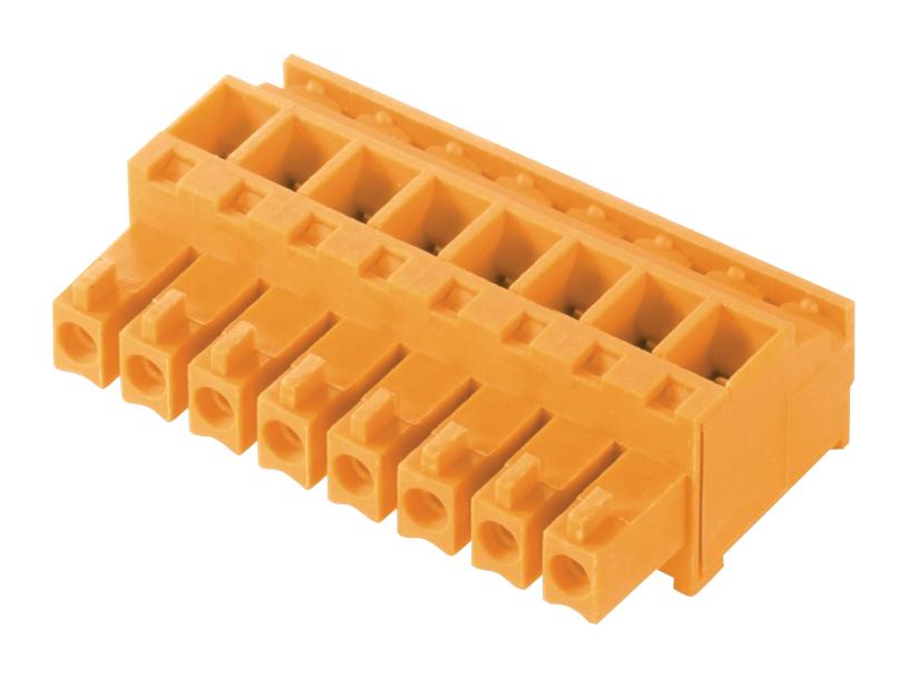 1939880000 TERMINAL BLOCK, PLUGGABLE, 7POS, 16AWG WEIDMULLER