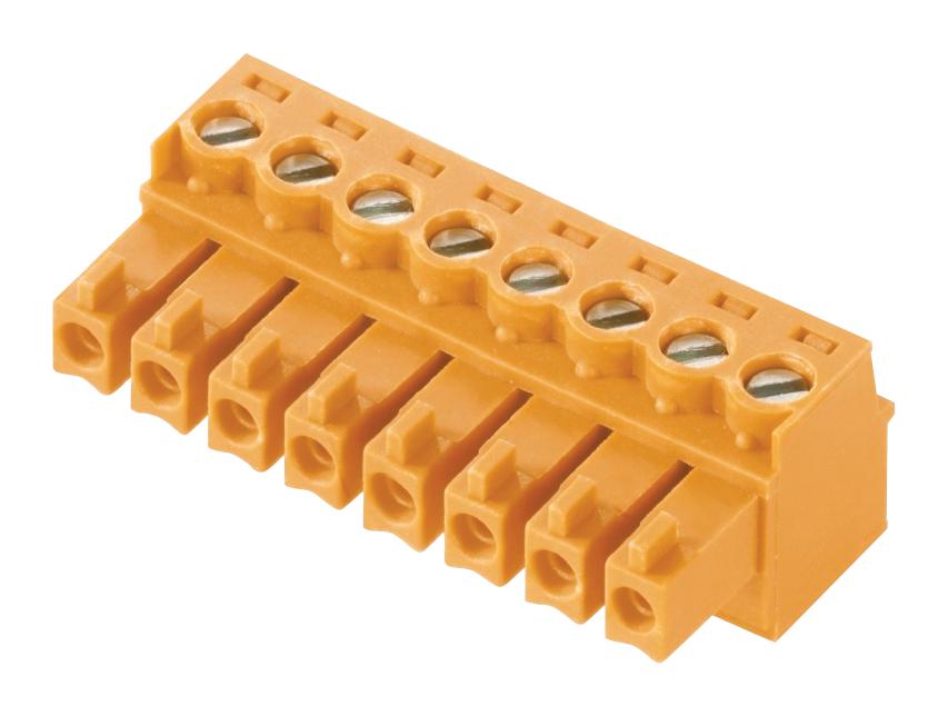 1940770000 TERMINAL BLOCK, PLUGGABLE, 6POS, 16AWG WEIDMULLER