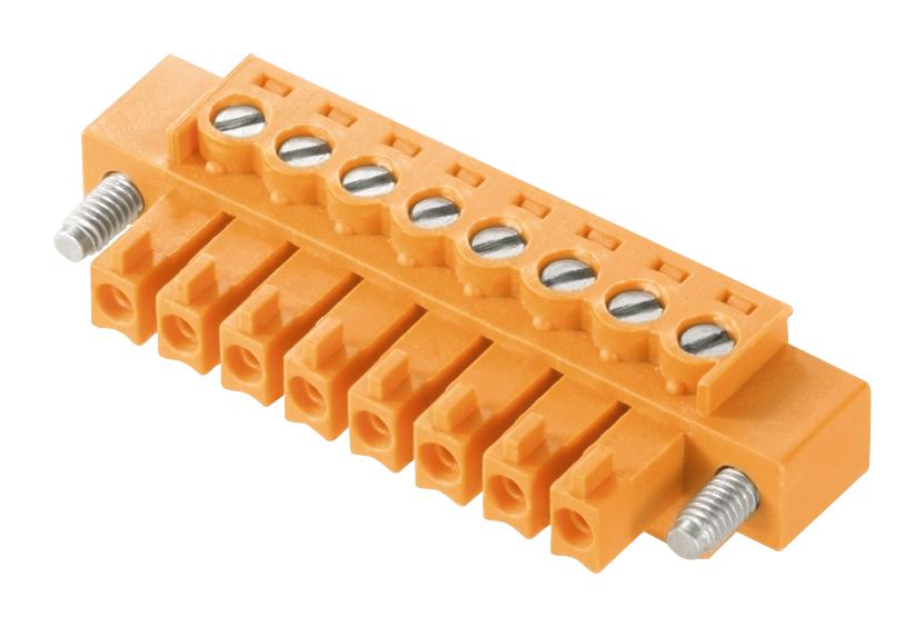 1941080000 TERMINAL BLOCK, PLUGGABLE, 9POS, 16AWG WEIDMULLER