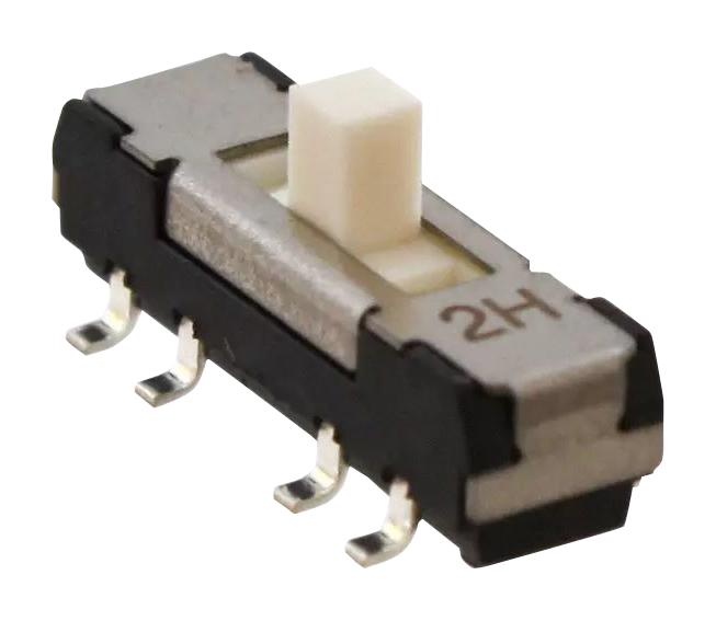 CL-SB-12B-01T SLIDE SWITCH, SPDT, 0.2A, 12VDC, SMD NIDEC COPAL ELECTRONICS