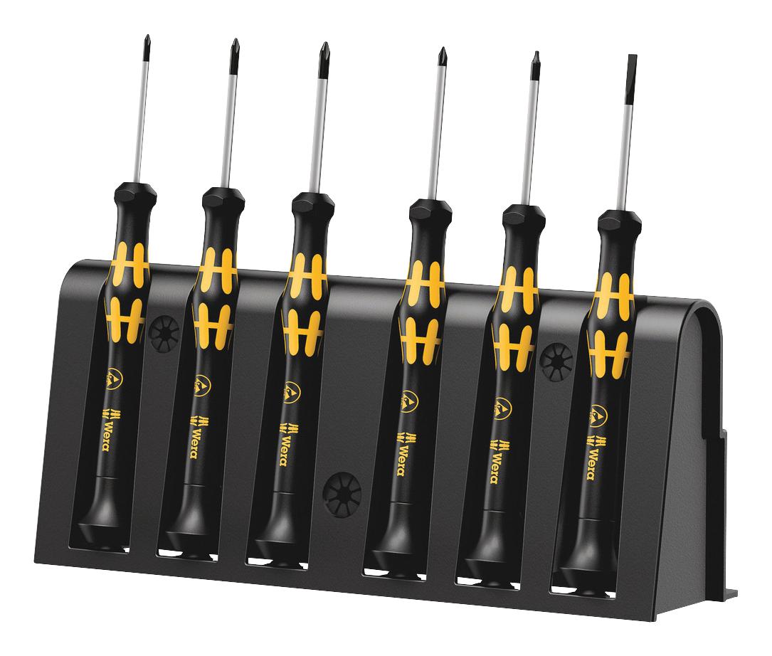 1550/6 ESD SCREWDRIVER SET, 7PC WERA