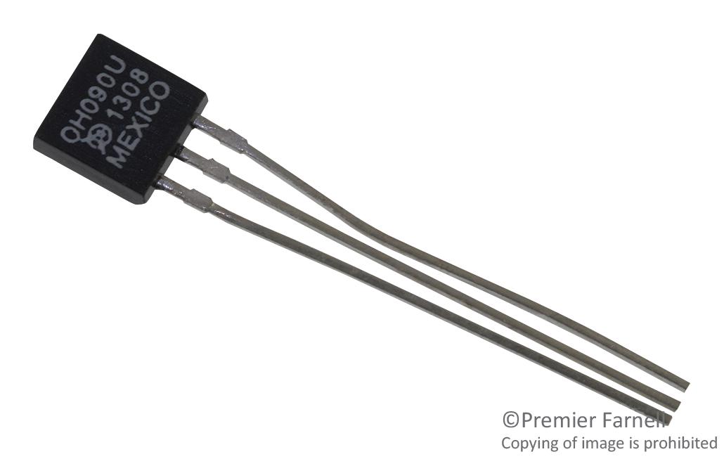OH090U HALL EFFECT SENSOR, UNIPOLAR, TO-92-3 TT ELECTRONICS / OPTEK TECHNOLOGY