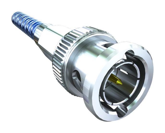 BNC7T-P-C-GN-ST-CA3D RF COAX, BNC PLUG, 75 OHM, CABLE SAMTEC