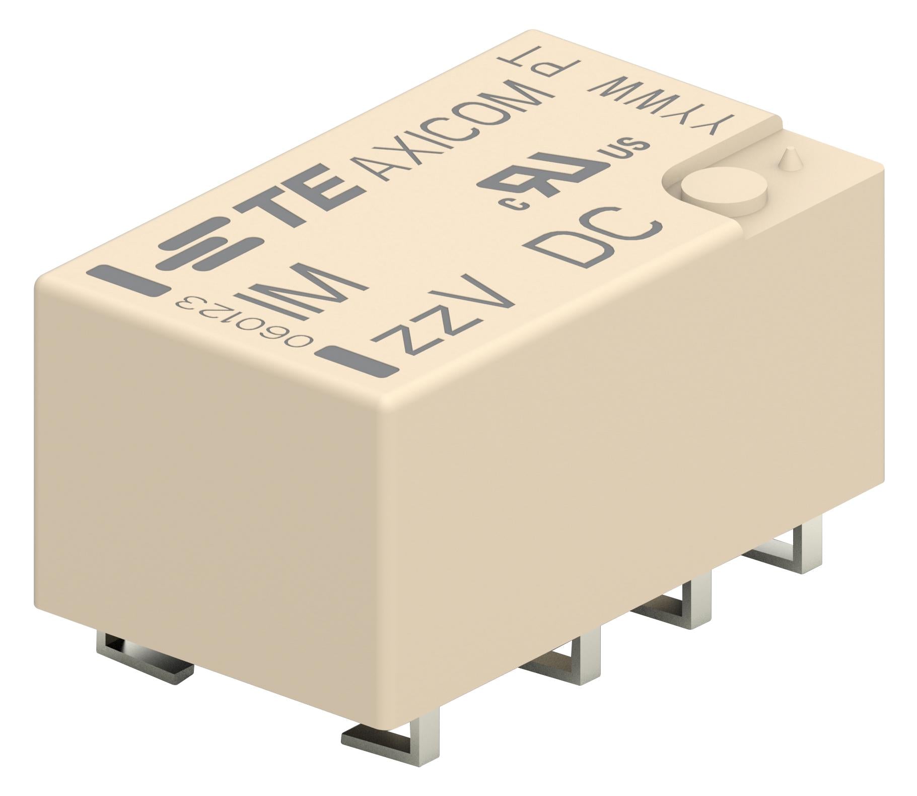 IM41JR SIGNAL RELAY, DPDT, 2A, 250VAC, SMD AXICOM - TE CONNECTIVITY