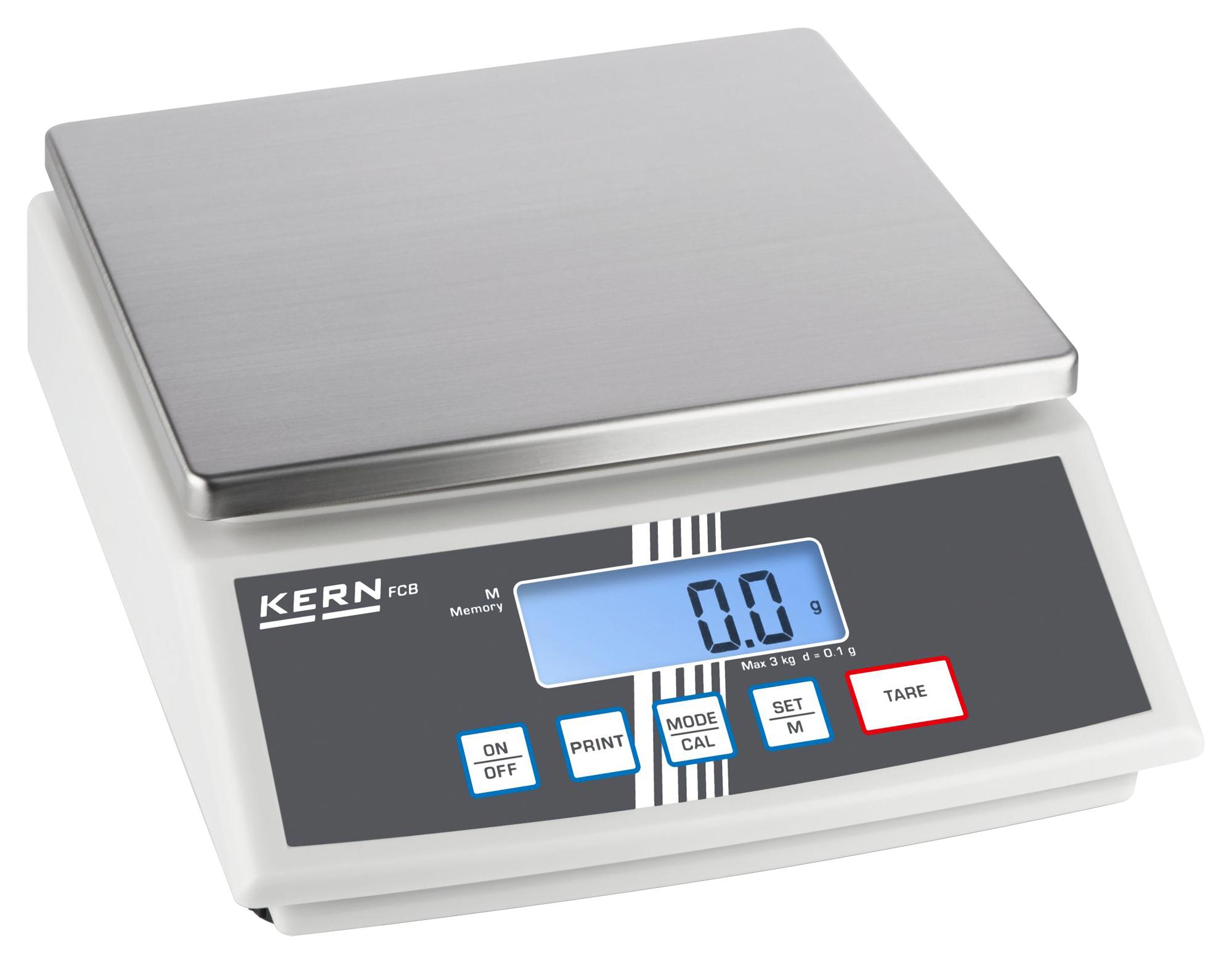 FCB 30K1 WEIGHING SCALE, BENCH, 30KG KERN
