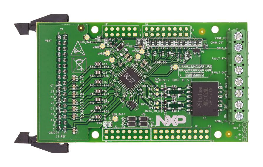 FRDM33772BSPIEVB EVAL BRD, LI-ION BATTERY CONTROLLER, SPI NXP