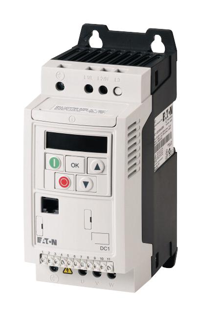 DC1-S24D3FN-A20CE1 VARIABLE FREQ DRIVE, 3-PH, 370W, 250VAC EATON MOELLER