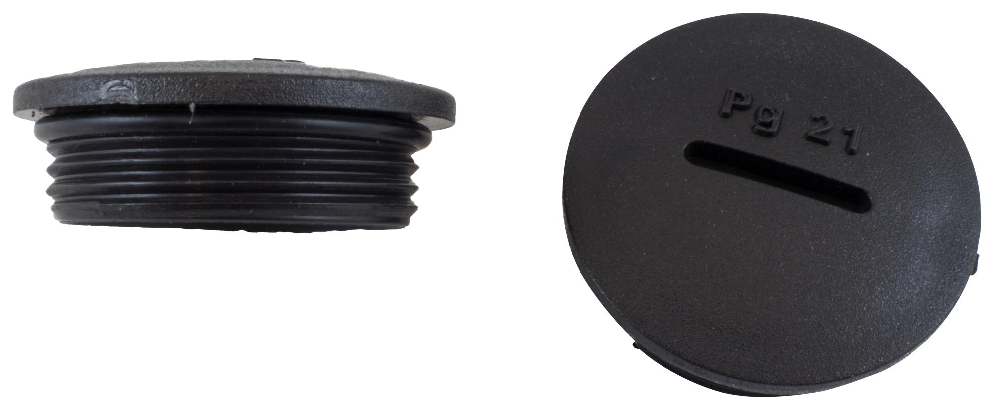 HPM32 BK080 HOLE PLUG, M32X1.5, PA 6, 37MM, BLK,PK10 ALPHA WIRE