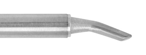 GT6-HF3025V SOLDERING TIP, HOOF/30DEG BENT, 2.5MM METCAL