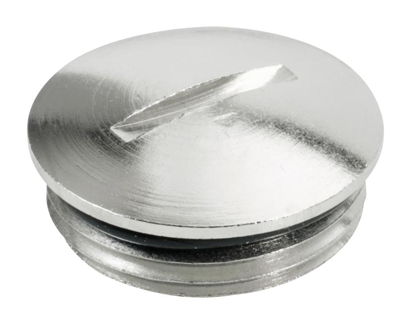 VP M20-MS65 BLANKING PLUG, M20, BRASS, 22MM WEIDMULLER