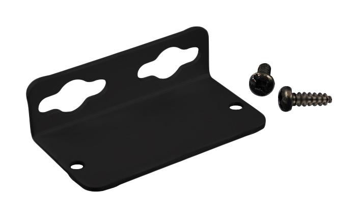 1455JFBK END PANEL KIT, ALUM, BLACK, ENCLOSURE HAMMOND