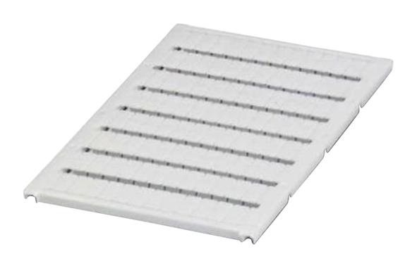 0818085 TERMINAL BLOCK MARKER, PA, WHITE PHOENIX CONTACT
