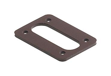 GSA 20-3 FLAT GASKET, NBR, RECTANGULAR CONN HIRSCHMANN