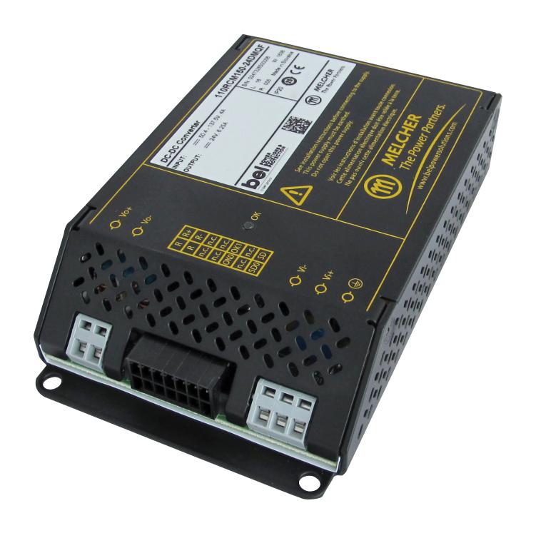 110RCM300-24DMQF DC-DC CONVERTER, 24V, 12.5A BEL POWER SOLUTIONS