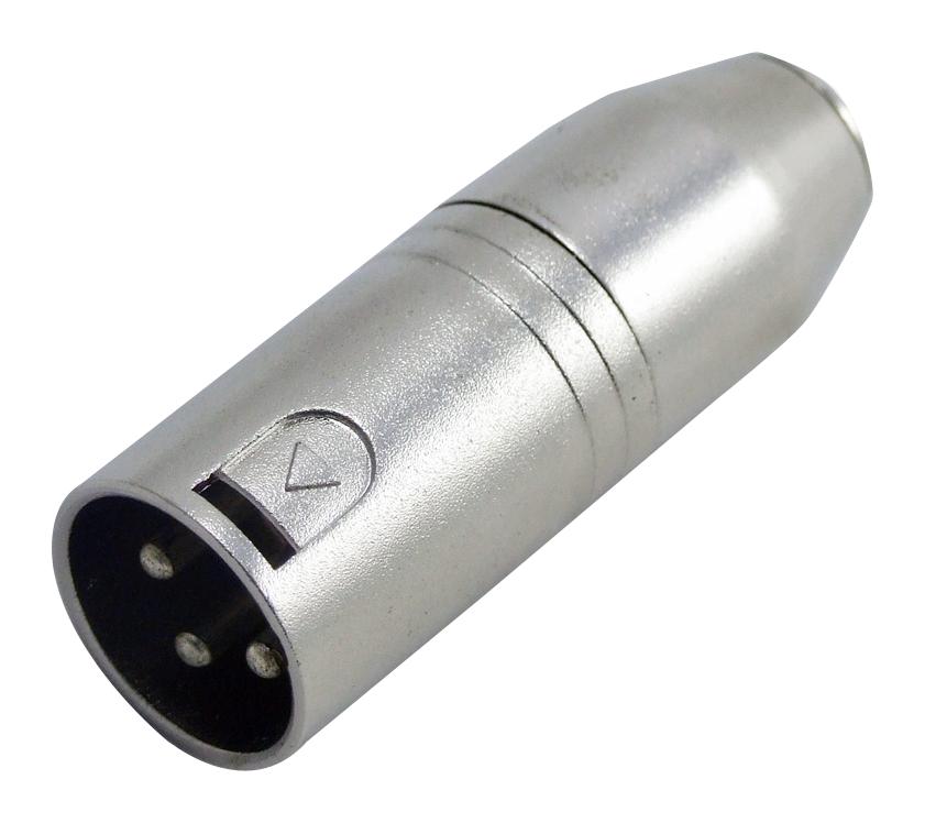 PS000232 ADAPTER, XLR PLUG-MINIATURE MIC PLUG MULTICOMP PRO