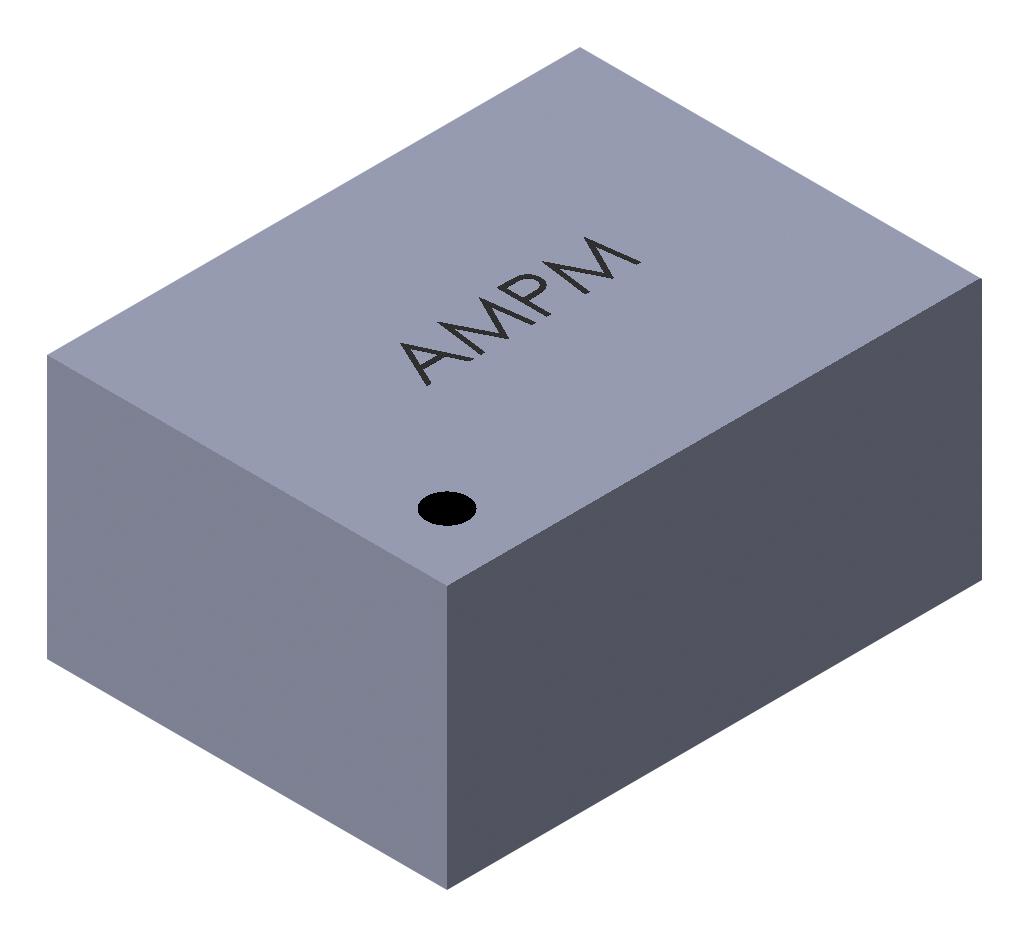 AMPMGFB-12.0000T MEMS OSC, 12MHZ, SMD, 1.6MM X 1.2MM ABRACON