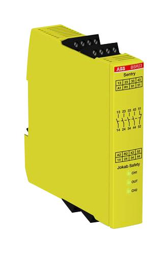 2TLA010041R0600 SAFETY RELAY, 4PST-NO, SPST-NC, 5A, 240V ABB - JOKAB