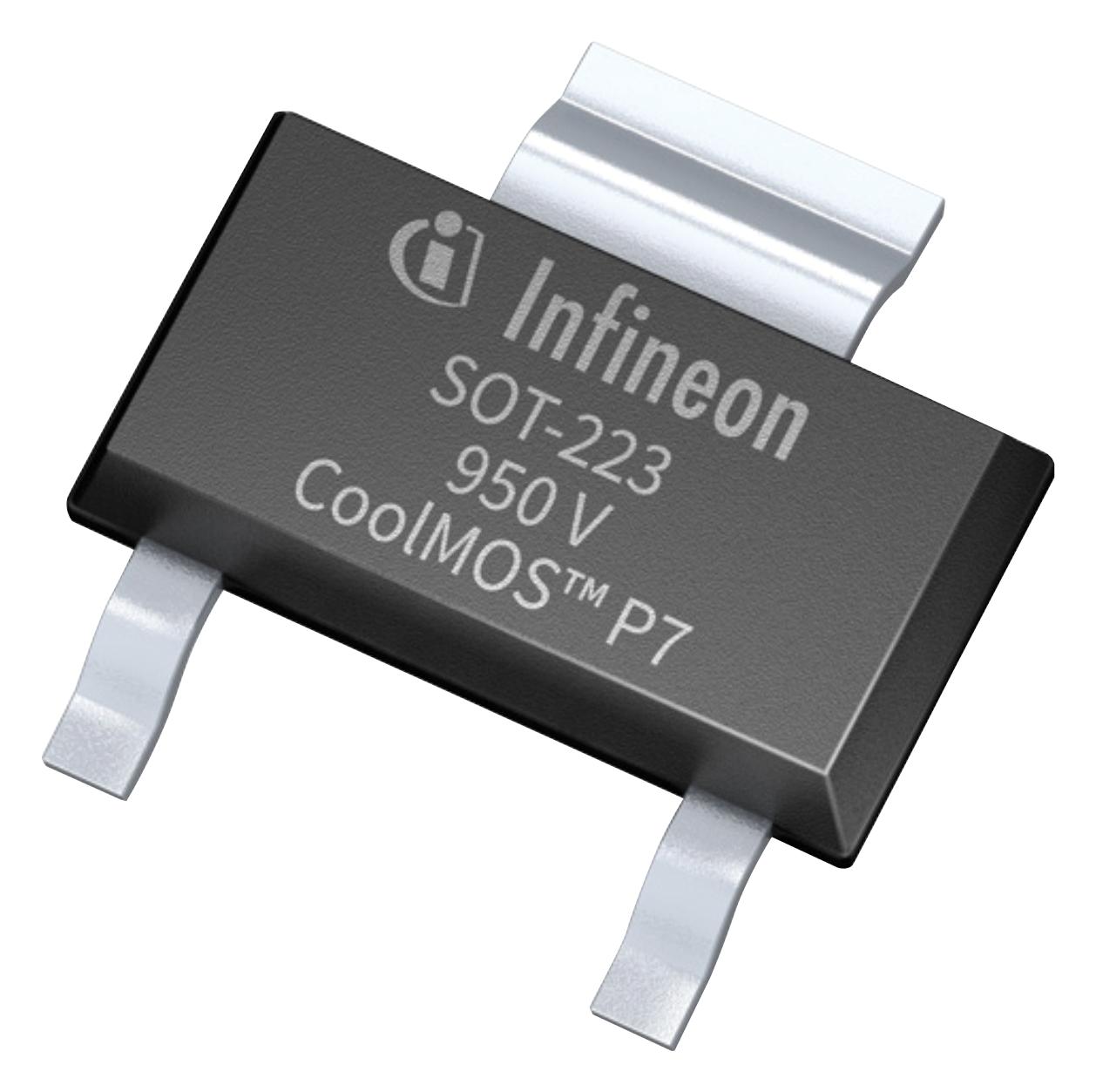 IPN95R2K0P7ATMA1 MOSFET, 950V, 4A, 150DEG C, 7W INFINEON