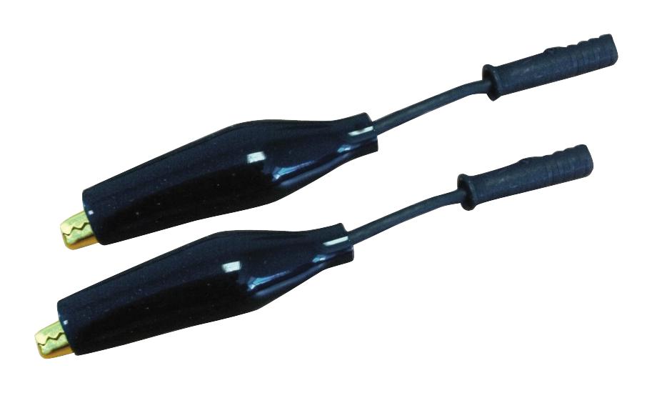 CRC01EM REPLACEMENT GOLD PLATED CROC CLIP SET PEAK ELECTRONIC DESIGN