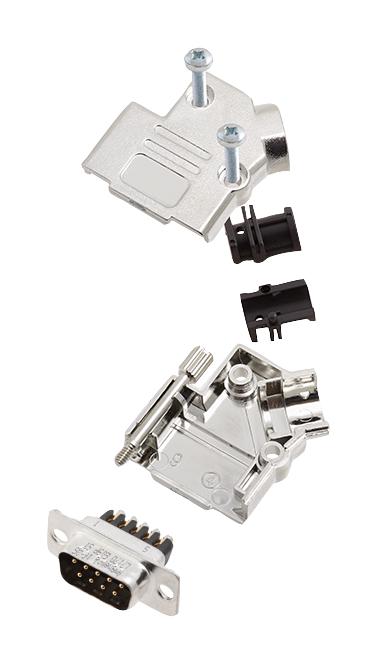 L17D45PK-M-25+L717DB25PST D SUB CONNECTOR, PLUG, 25POS, SCREW AMPHENOL ICC