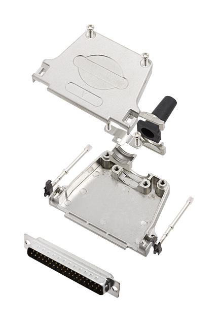 L17DTZF37-LJS-RG+L717SDC37P D SUB CONNECTOR, PLUG, 37POS, SOLDER AMPHENOL ICC