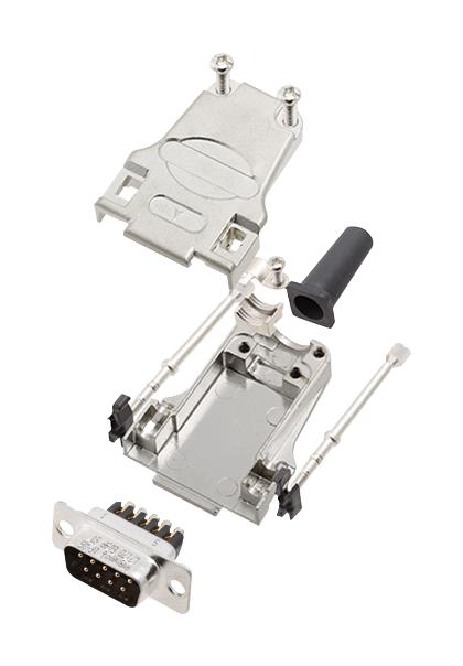 L17DTZF25-LJS-RG+L717DB25PST D SUB CONNECTOR, PLUG, 25POS, SCREW AMPHENOL ICC