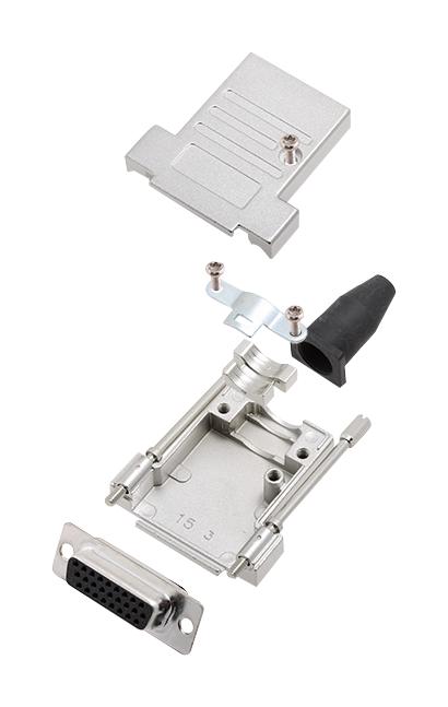 L17DTSL15-RG-LJS-T+L77HDA26S HD-D SUB CONNECTOR, RCPT, 26POS, SOLDER AMPHENOL ICC