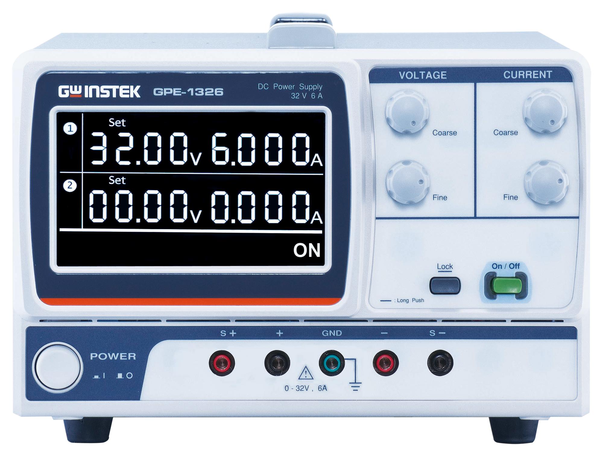 GPE-1326 DC POWER SUPPLY, 1 CHANNEL, 192W GW INSTEK