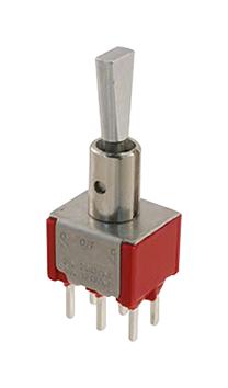 7201K2CQE TOGGLE SWITCH, DPDT, 5A, 120VAC, THT C&K COMPONENTS