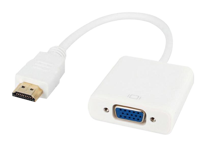 PS000256 AUDIO ADAPTER, HDMI PLUG-VGA RCPT MULTICOMP PRO