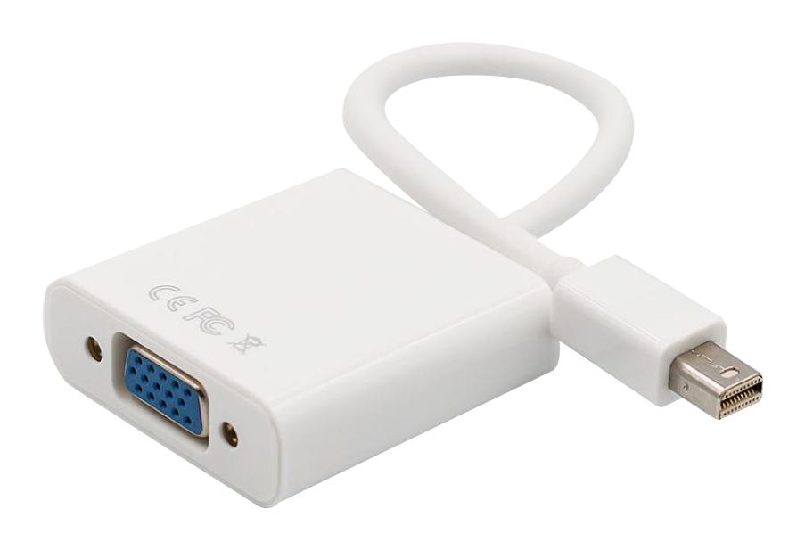 PS000262 AUDIO ADAPTER, MINI DP PLUG-VGA PLUG MULTICOMP PRO