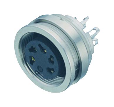 09-0128-00-07 CIRCULAR CONNECTOR, RCPT, 7POS, PANEL BINDER